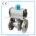 Cangzhou Stainless steel 304 Electric Actuator Flanged ball valves